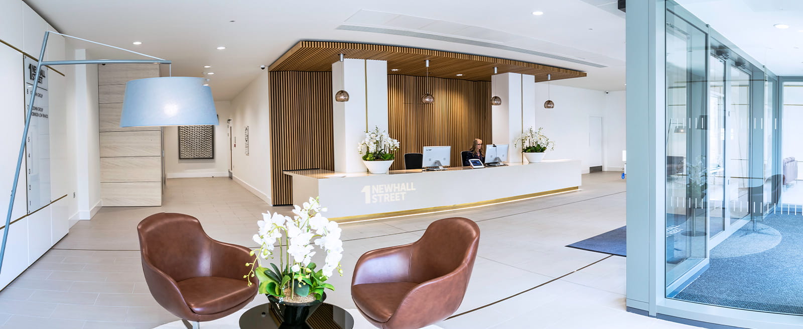 1 Newhall Street Reception.