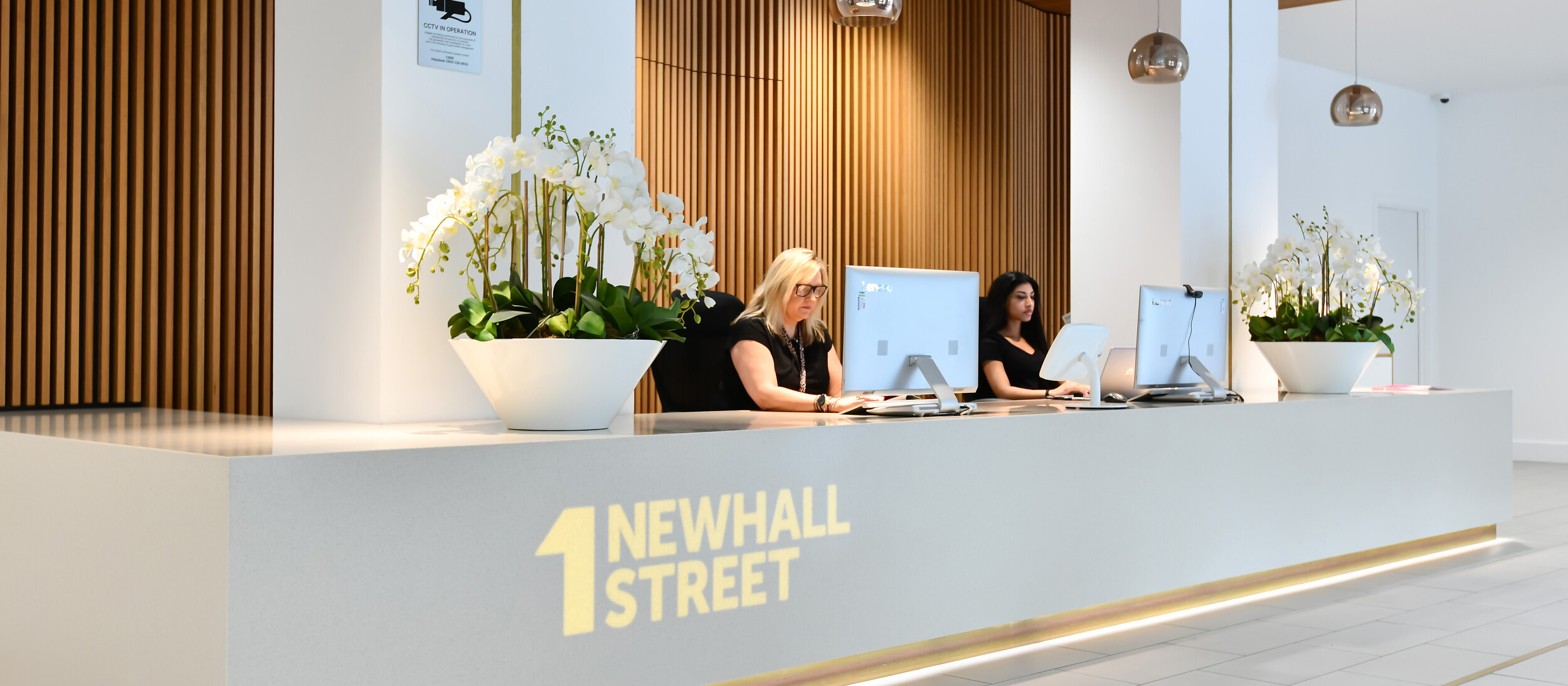 1 Newhall Street Reception.