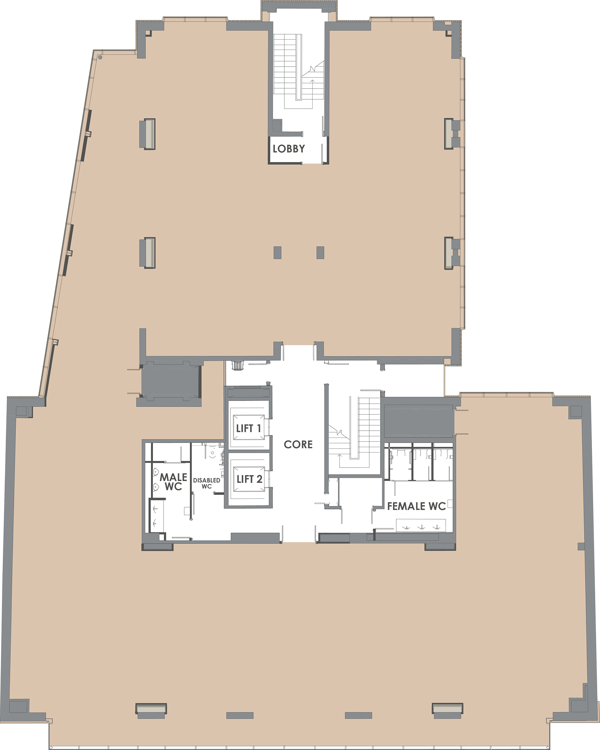 Floors 2- 7